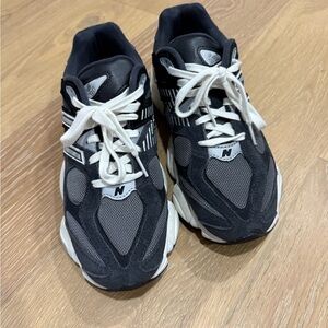 New Balance 9060 Dark Gray and Black Sneakers